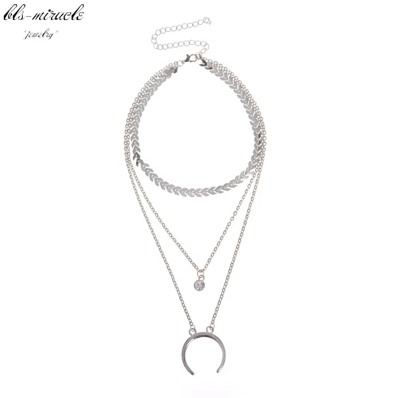 Bls-miracle новейшие модные аксессуары богемский Золотой цветной многослойный