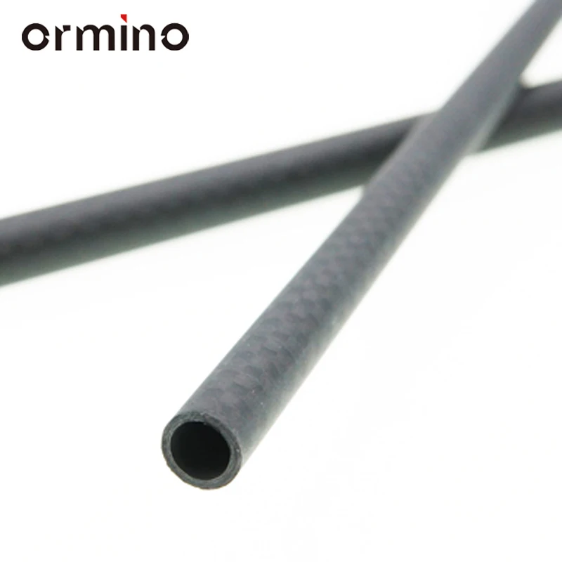 Ormino 2 шт. 10 мм X 8 трубка из углеродного волокна Дрон diy Квадрокоптер рама рычаг