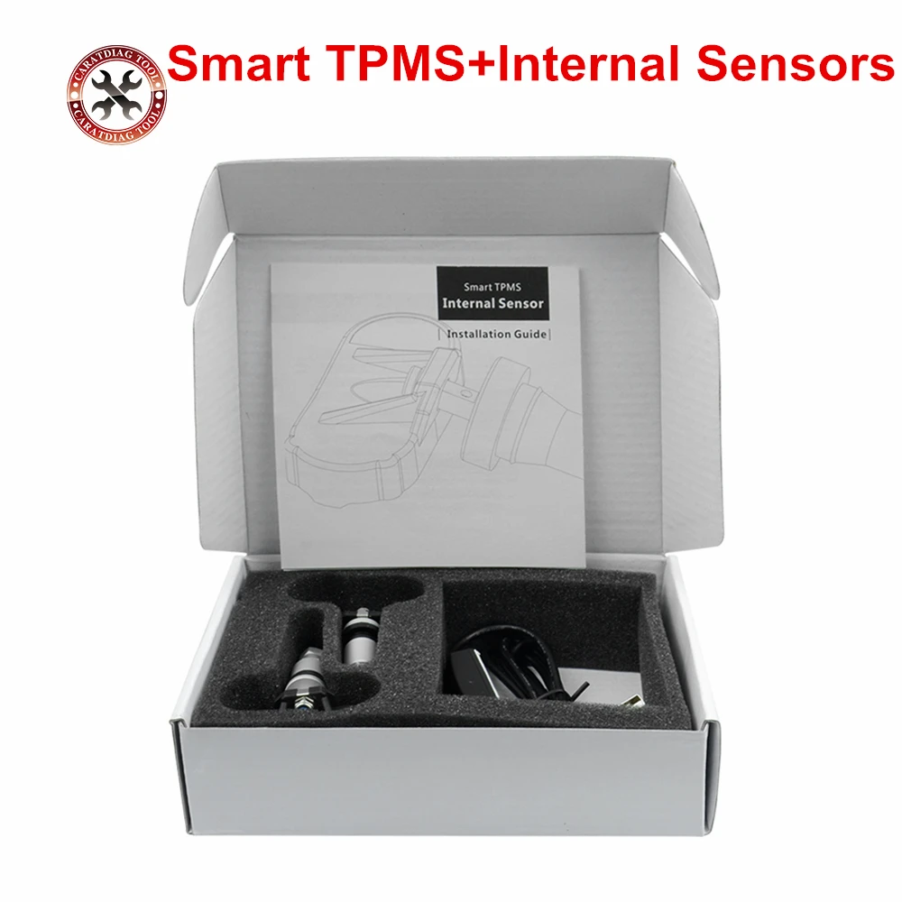 Система мониторинга давления в шинах автомобиля TPMS для Android DVD USB 4 внутренние