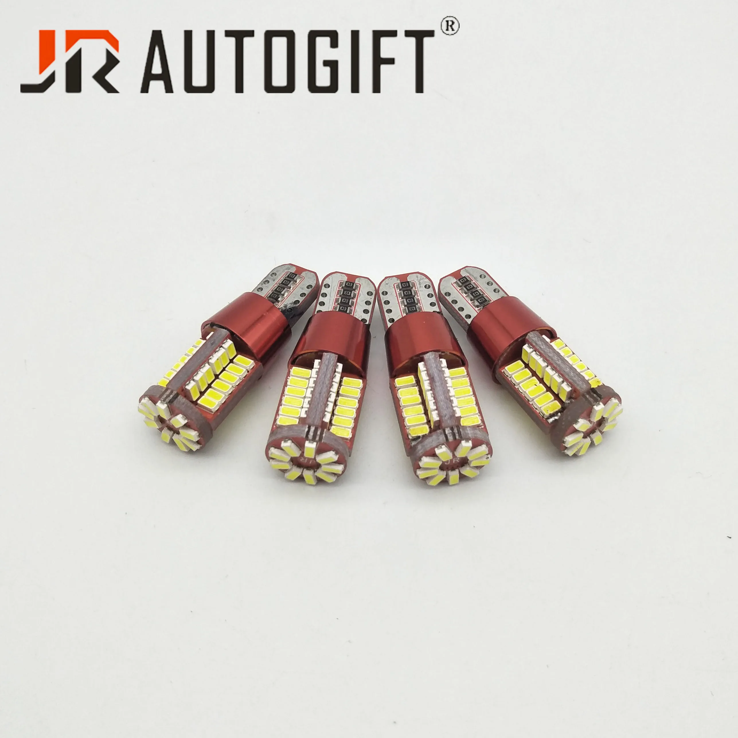 100 шт. T10 Canbus 12V 24VLed Dome Turn Reverse License Plate Lights No Error 3014 194 57SMD Clearance led light Lamp Super