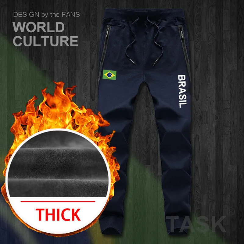 06navy-thick Бразильский бюстгальтер Brasil, бразильский бюстгальтер, Мужские штаны для бега, спортивный костюм, спортивные штаны, спортивные штаны для фитнеса, флисовые, тактические, повседневные, Национальный стиль - Цвет: 06navy-thick