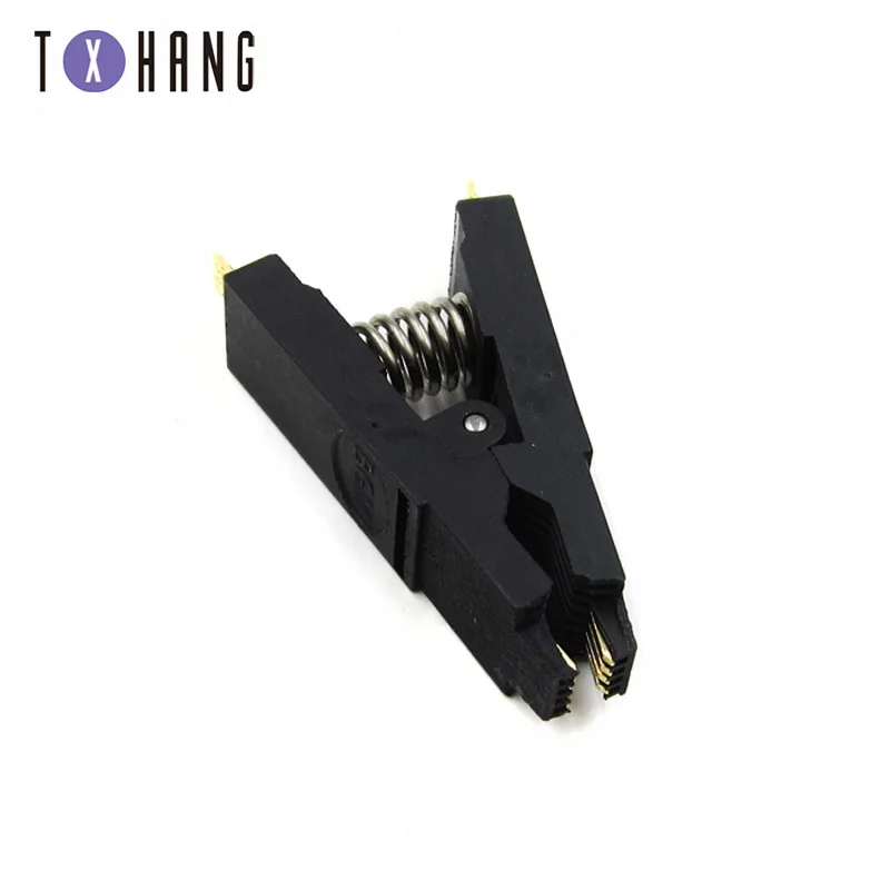 SOIC8 SOP8 Тесты зажим для EEPROM 93CXX/25CXX/24CXX программирование в цепи на USB программист TL866CS