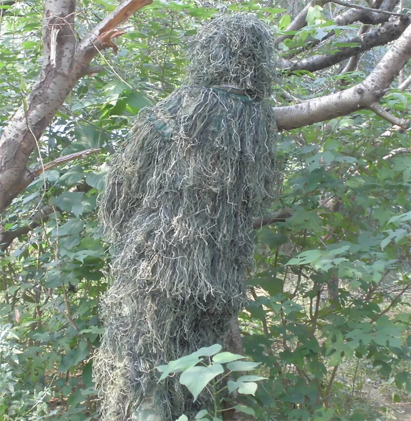 Трава Тип Военная охота наблюдение за птицами камуфляж Ghillie костюм снайпера