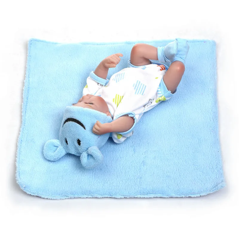NPK Bebe Кукла реборн полное тело Slicone Reborn Baby Dolls мини-Твин Bonecas Рождественский подарок сонливая игрушка для детей 28 см
