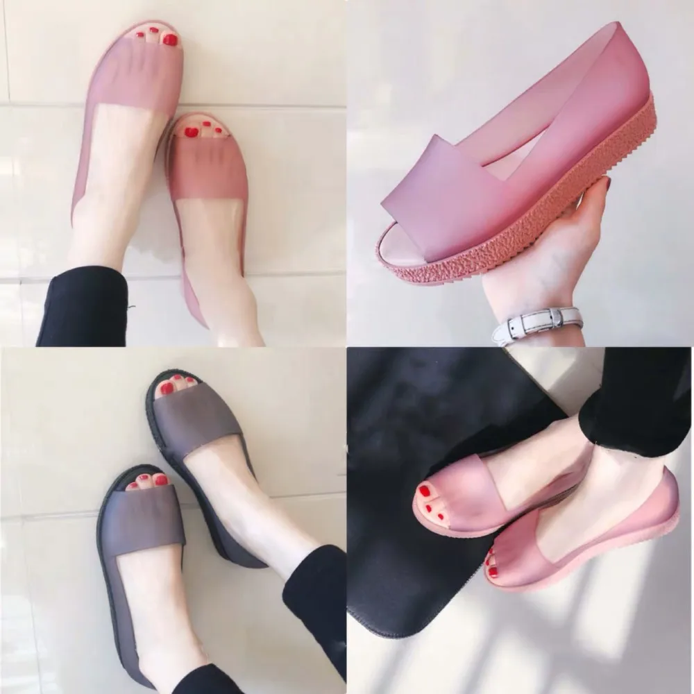 Melissa Puzzle/женские летние босоножки на танкетке модные пикантные женские платформе