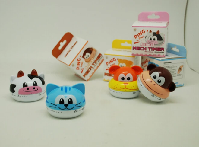 Мультяшный мини кухонный таймер для приготовления пищи 60 минут кухонные