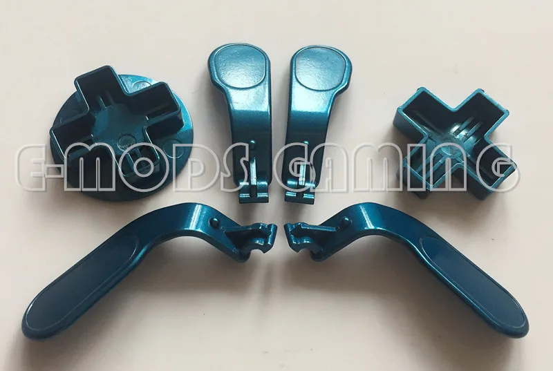 12 в 1 металлический мод 6 сменных джойстиков 4 Paddles и 2dpad для Xbox One Elite Controller (синий)|mod