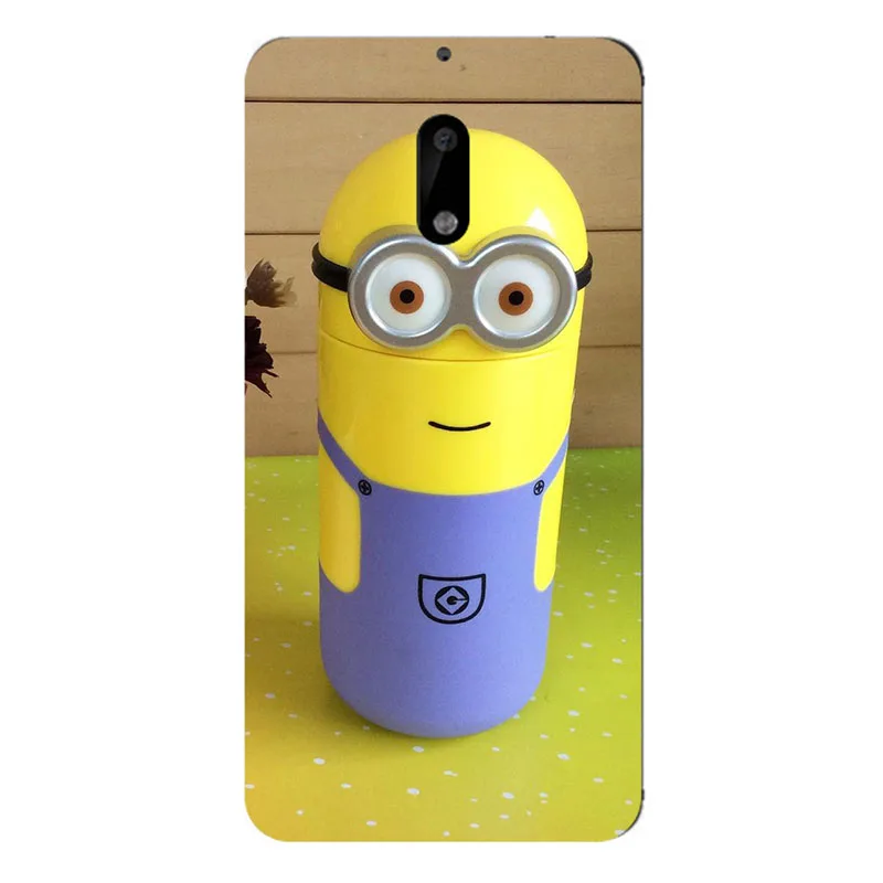 Черный 3D чехол для телефона Nokia 6 5 дюйма задняя крышка мягкий из ТПУ | Мобильные