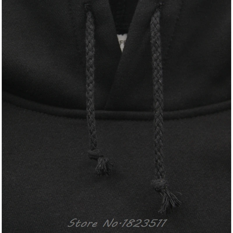 Осенне-зимняя мужская флисовая толстовка с капюшоном Забавный спортивный