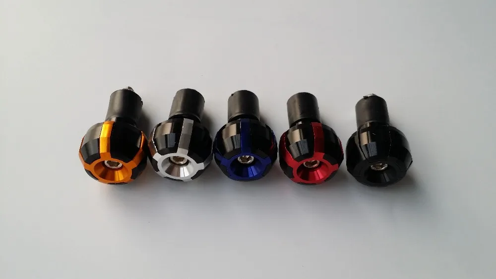 

7/8 "22 mm Universal Motorcycle Aluminum Handlebar Grips the Bar Ends Slider free A variety of color optional big head
