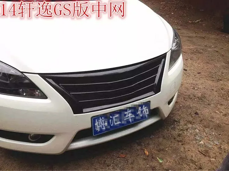 Передняя решетка для автомобильного бампера из углеродного волокна NISSAN Bluebird Sylphy
