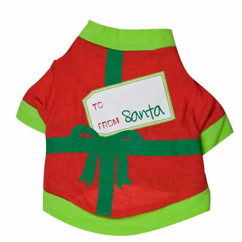 Hoomall/Рождественские конверты высокого качества с милой собачкой футболки одежда