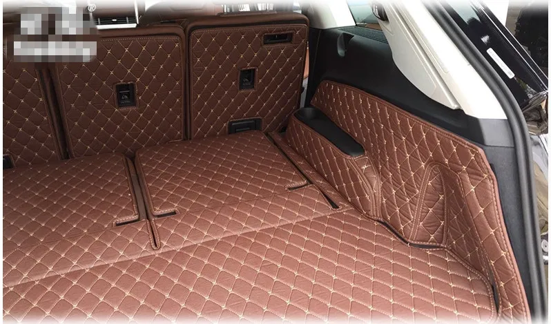Высокое качество! Специальные коврики для багажника Audi Q7 7 сидений 2018-2015