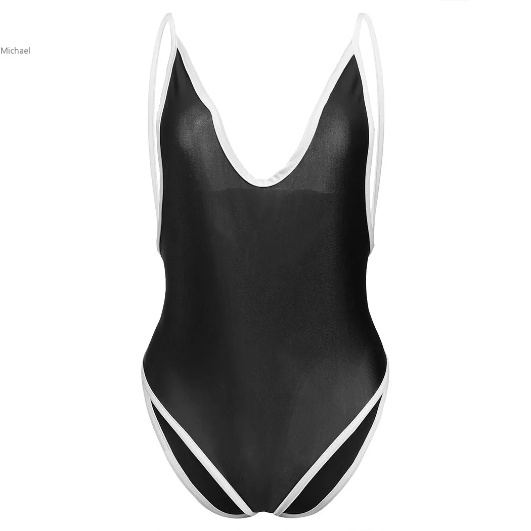 FANALA Women Bodysuit 2017 Sexy Beach V-Neck Sleeveless Solid Backless Spaghetti Straps Rompers Jumpsuit | Женская одежда