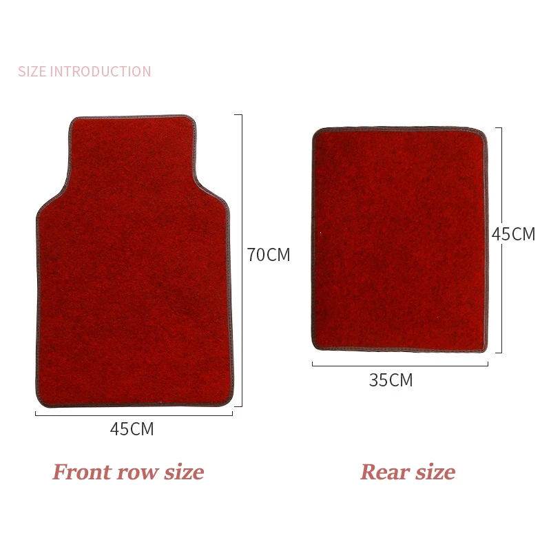 

kalaisike universal car floor mats for Chrysler All Models 300c 300s 300 Grand Voyager car styling auto accessories