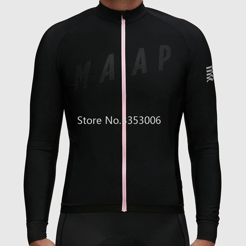 pic color Pro Team Racing fit велосипедная Джерси Зимняя с длинным рукавом Теплая Флисовая велосипедная куртка Maillot ciclismo invierno высококачественные майки - Цвет: pic color