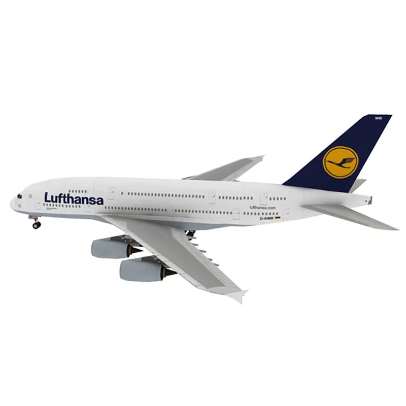 Немецкое производство Lufthansa Южная Корея аэробус A380 модель пассажирского