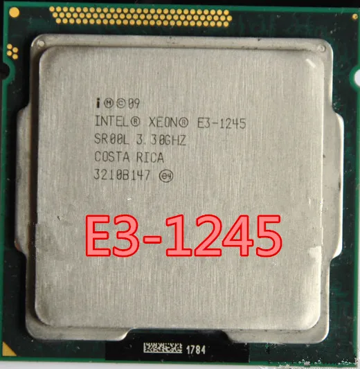Процессор Intel Xeon Φ E3 1245 четырехъядерный процессор LGA1155 десктопный процессор|desktop