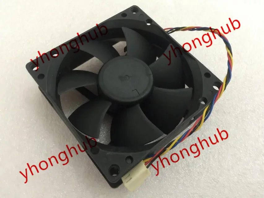 AVC DL08025R12U PS37 DC 12V 0.50A 80x80x25 мм Сервер вентилятор охлаждения 4 провода|square fan|server fandc fan