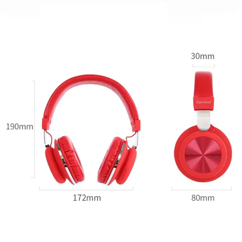 GS-H6 Bluetooth наушники Спортивная беспроводная гарнитура тяжелый бас наушники с микрофоном Встроенный 400 mAh большой емкости литиевая батарея