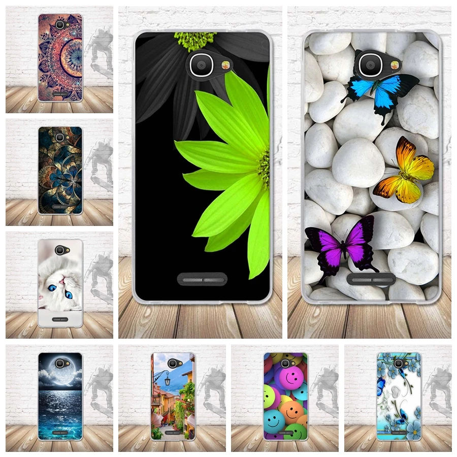 Чехол для телефона Alcatel One Touch Pop 4S 5 ''OT 5095 чехол силиконовый мягкий из ТПУ OT5095