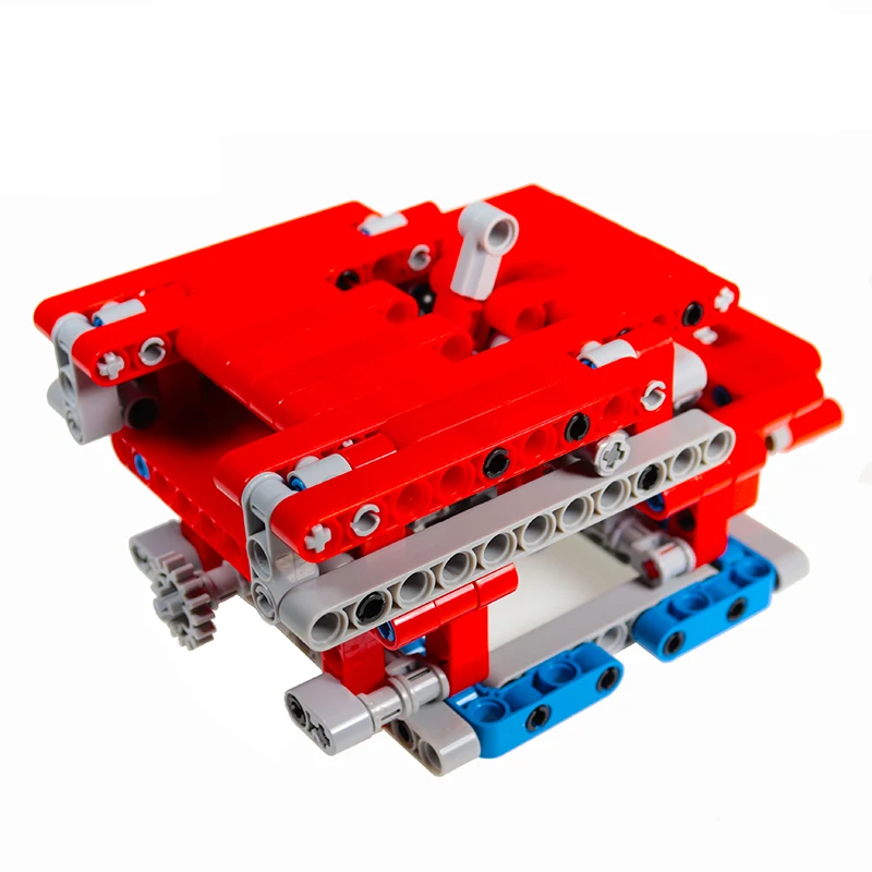 

NEW Compatible with Technical MOC Set 8 Speed Sequential Gearbox Engine gearbox V8 V16 Building Block Bricks Parts DIY Toys