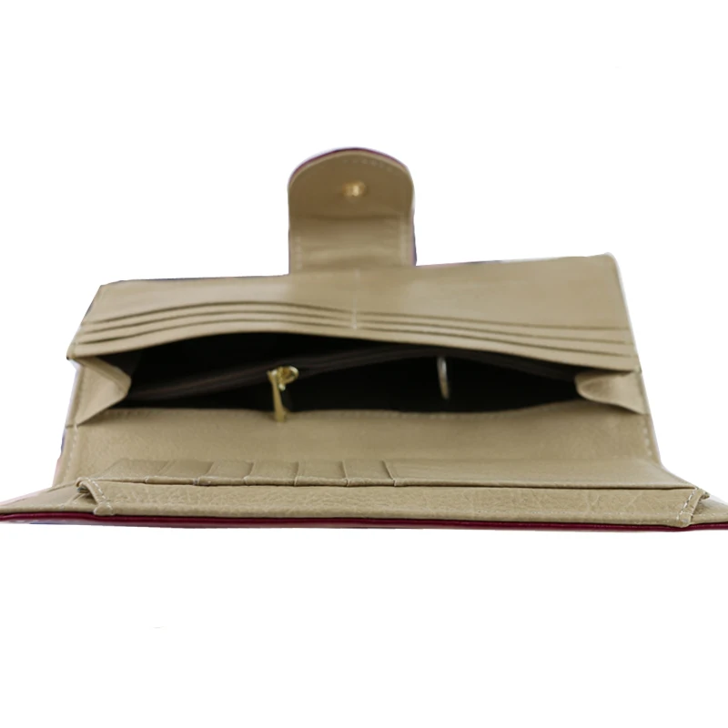 Новый дизайн модный многофункциональный кошелек из натуральной кожи Женский Длинный воловьей сумка оптом и