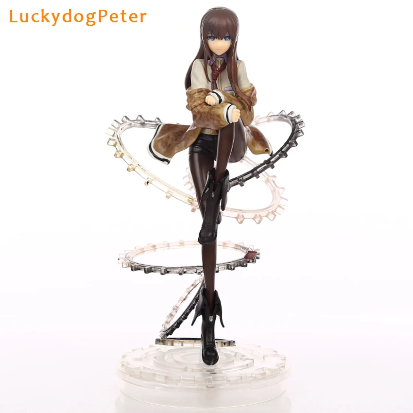 Фигурки игрушки Steins Gate 1/7 масштаб окрашенная фигурка Makise Kurisu сексуальная