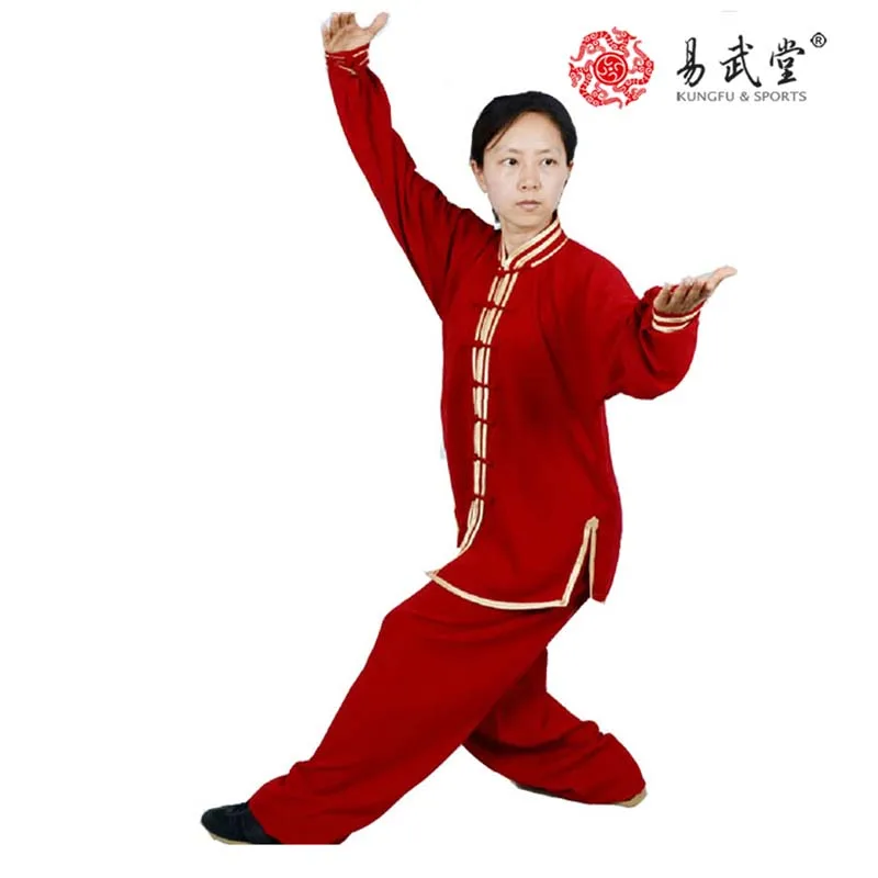 Костюм для кунг-фу, форма для тай-чи и одежда для вушу, для мужчин и женщин.