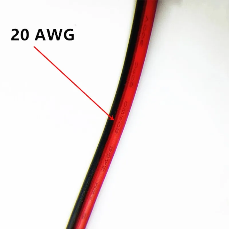 Удлинительный провод 5 м/10 м/20 м/30 м 22awg 20AWG 2Pin соединительный кабель шнур для ленты