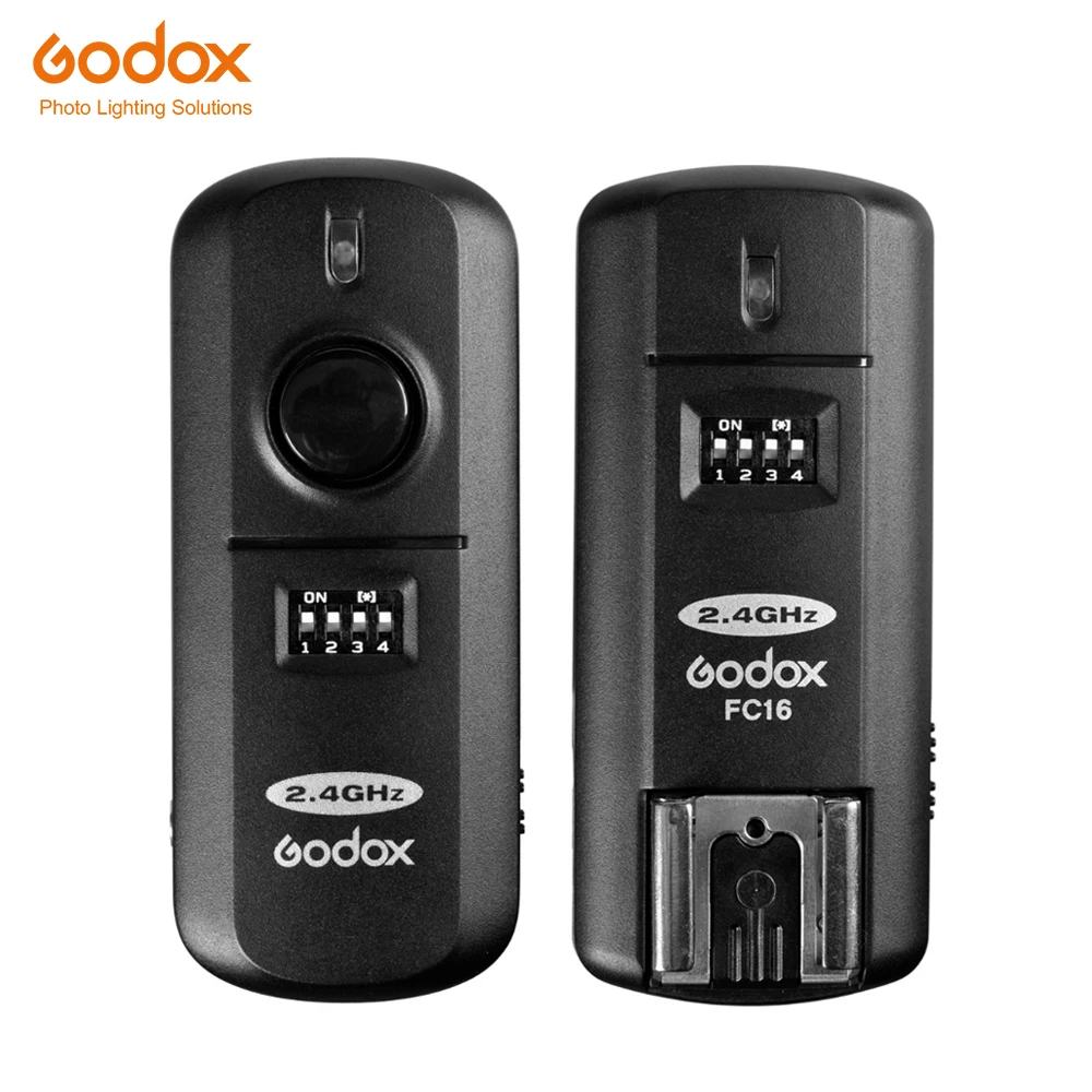 Беспроводной дистанционный триггер Godox для фотостудии и приемник затвора 2 4 ГГц 16