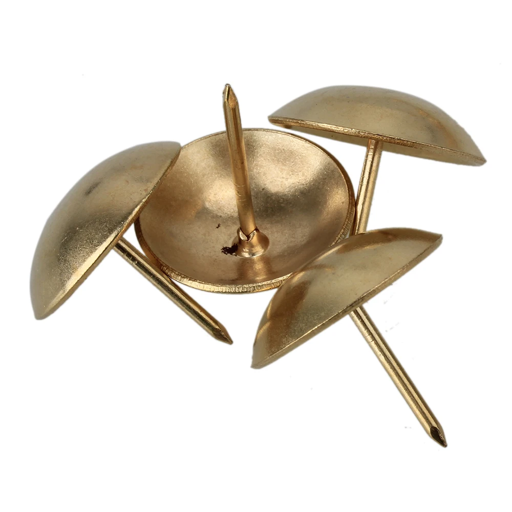 

100pcs Golden Retro Jewelry boxes/sofa/drum nails/decorative nails bronze thumbtack/Upholstery Nails