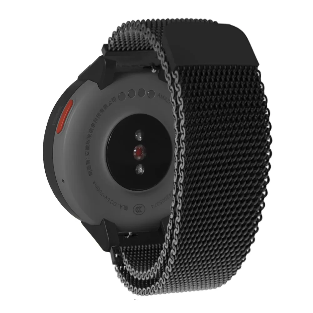Металлический браслет Миланская петля для часов Xiaomi Huami Amazfit Verge 3 ремешок