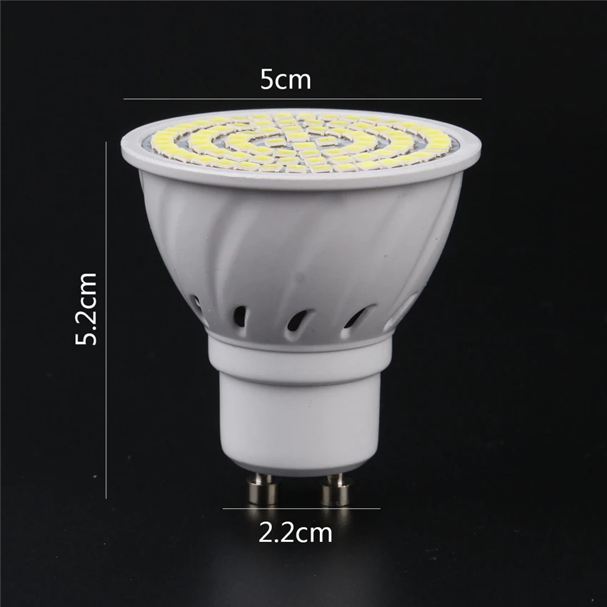 

E27 E14 MR16 GU10 Lampada LED Lamp 110 V 220 V Bombillas LED Lamp Spot 48 60 80 LED 2835 SMD Lampara Spot cfl