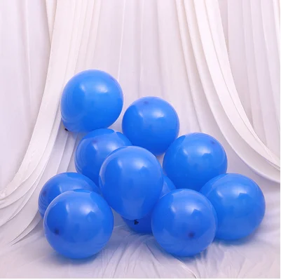 Matte blue 10 шт. 10 дюймов 2,2 г матовый воздушный шар "Конфетти" уплотненный латексный шарик для дня рождения воздушные шары Свадебный декор баллон события вечерние поставки - Цвет: Matte blue