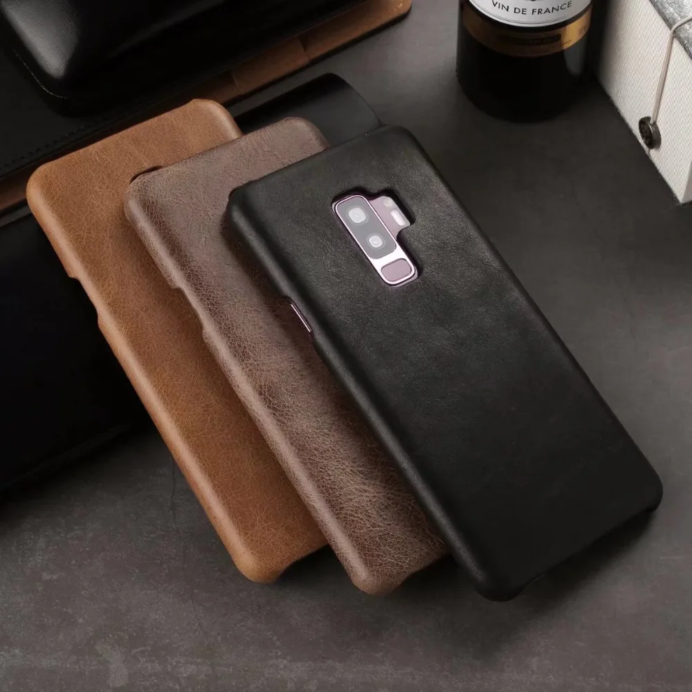 Чехлы для Samsung Galaxy S9 задняя крышка винтажный ковбойский кожаный чехол S9Plus +