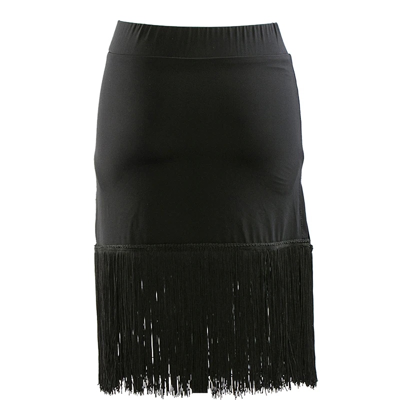 Женская юбка для латинских танцев сексуальная танцевальная с кисточками DL4018 2019 |