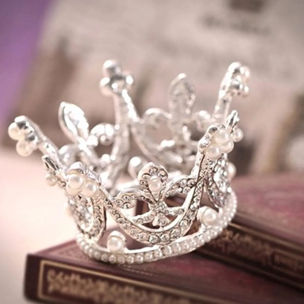 Женский гребень для волос расческа с кристаллами имитация жемчуга тиара