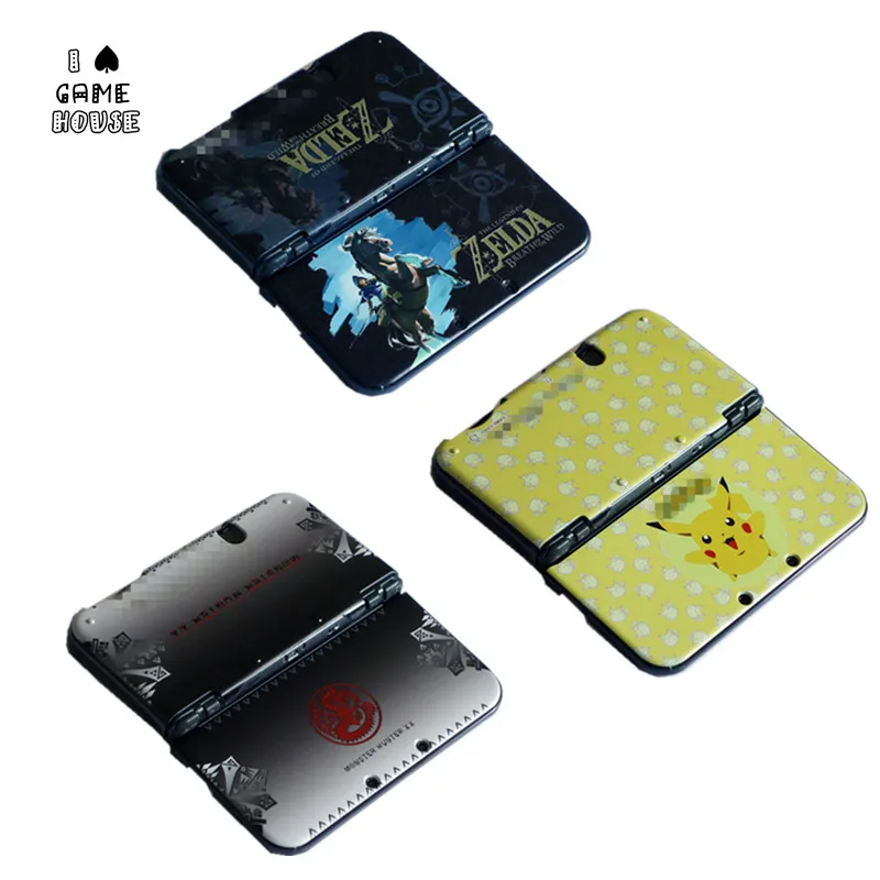 FoPcc цветной защитный чехол, защитный корпус для консоли nintendo New 3DS LL/New 3DS XL