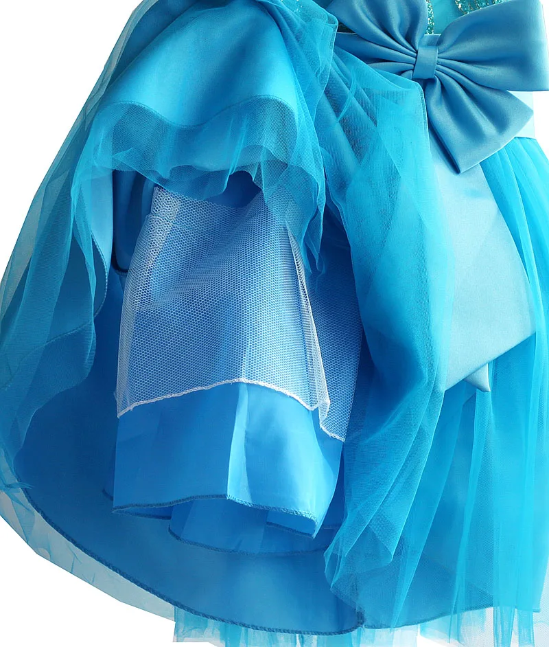 Платье для девочек с блестящими пайетками вечерние платья расшитые блестками