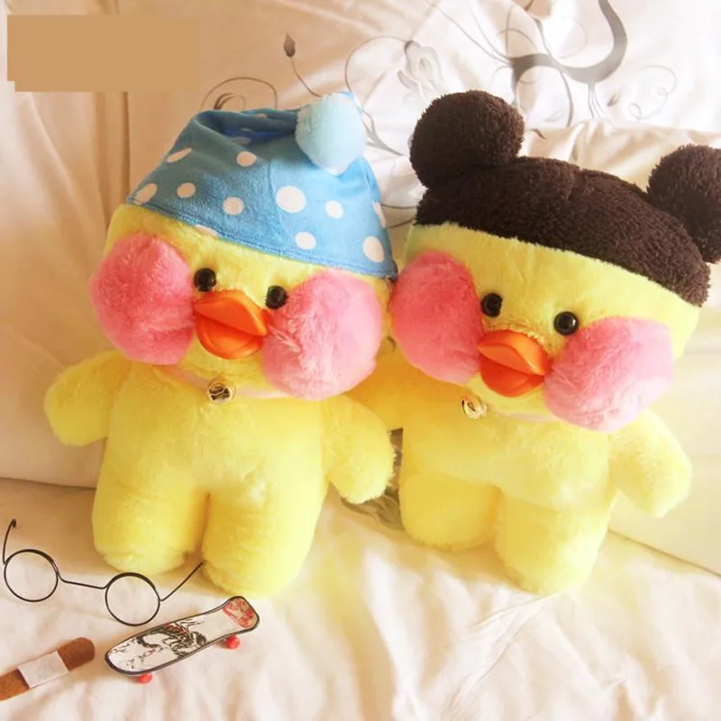 Игрушка желтая утка для мальчиков и девочек 30 см | Игрушки хобби