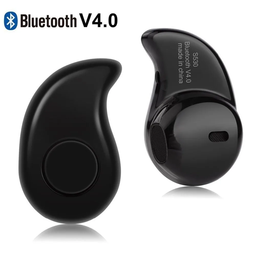 Наушники невидимки Fuloophi S530 беспроводная связь Bluetooth 4 1 шумоподавление эхо
