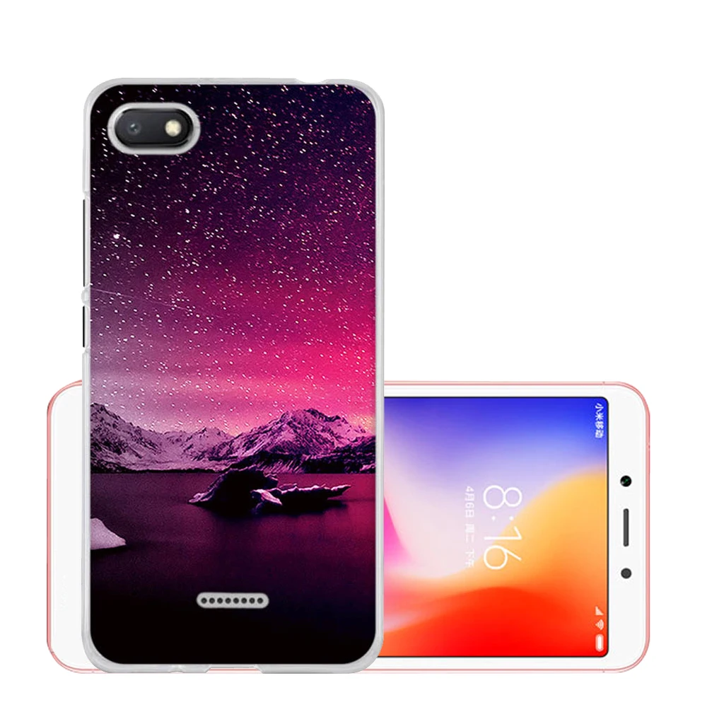 5 45 &quotчехол для Xiaomi Redmi 6A чехол Funda Capa мягкий TPU силиконовый | Мобильные телефоны и