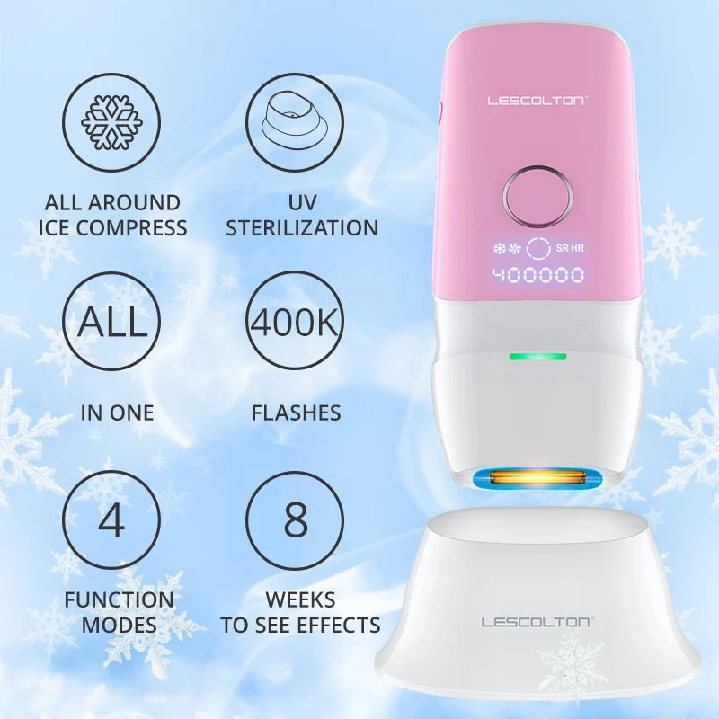 Эпилятор Lescolton IPL T013C УФ-основа для стерилизации лазерный эпилятор удаления волос