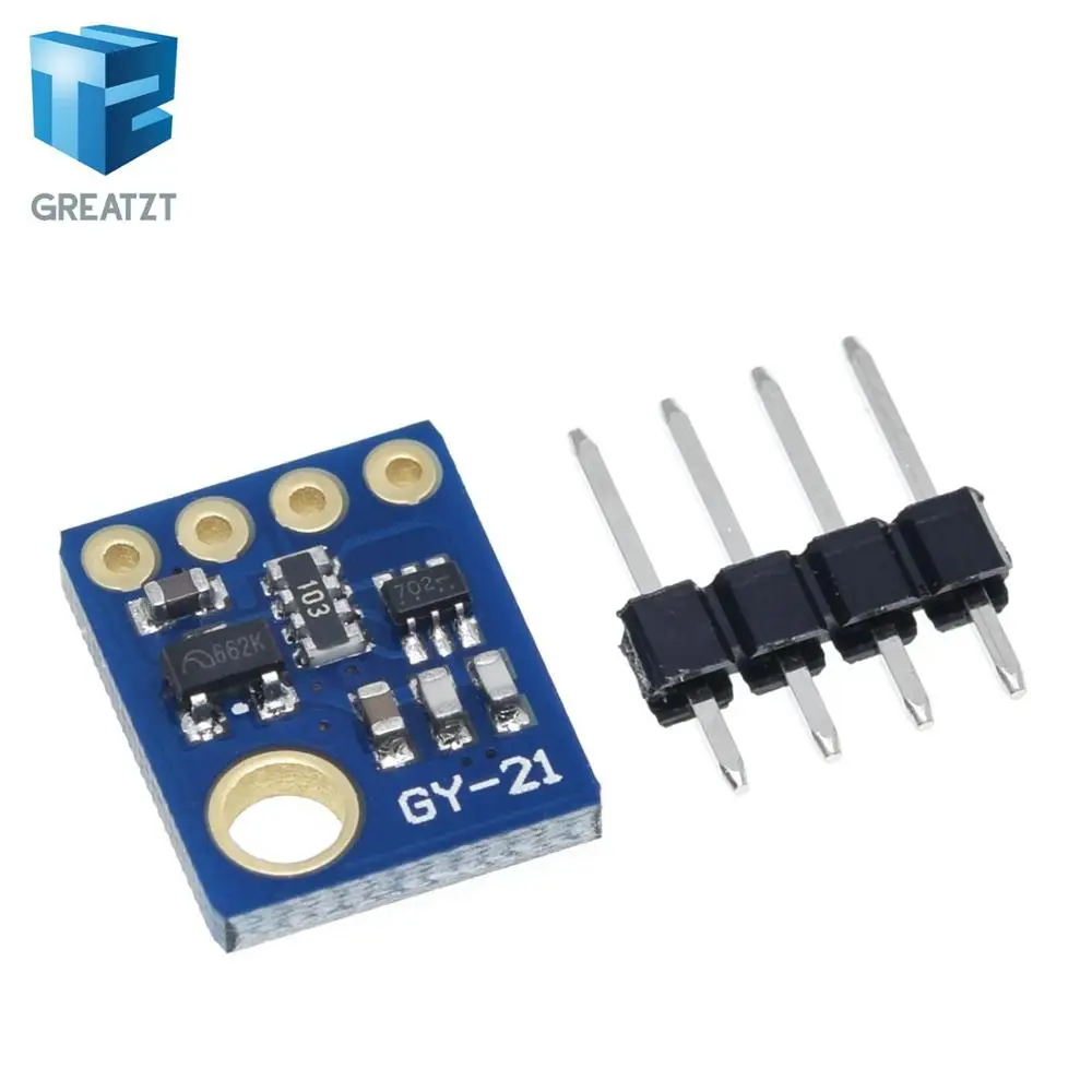 Si7021 GY 21 модуль промышленный высокоточный датчик влажности I2C IIC интерфейсный для