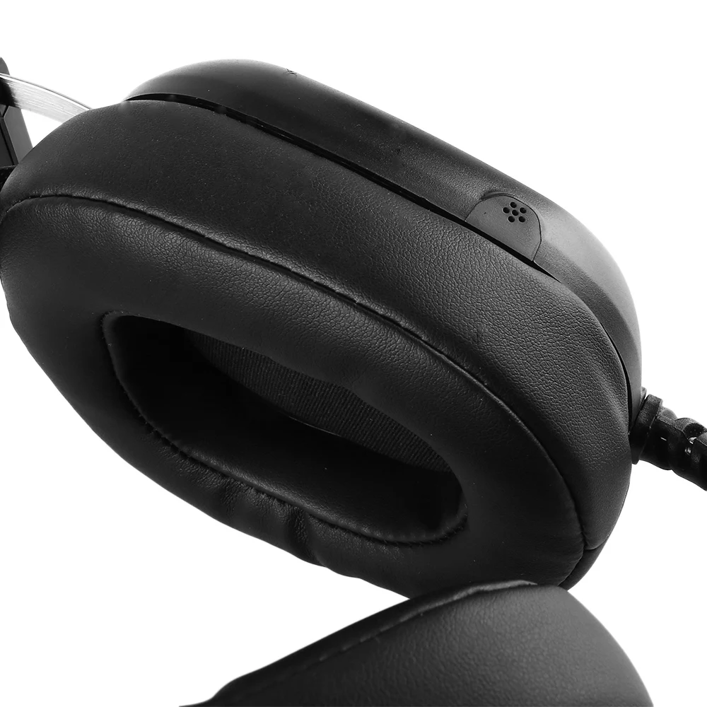 RK Royal kludge T10 3 5 мм проводной Игры наушники 7 Красочные Светодиодный свет Over-Ear Headphones