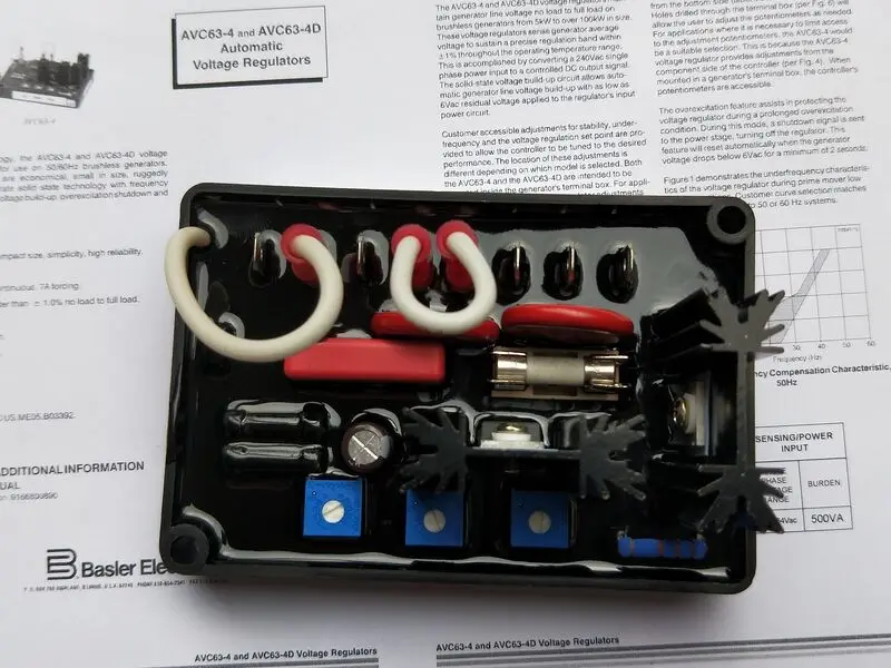 Генераторы avr Автоматический регулятор напряжения Basler AVR AVC63 4|avr max232|avr transformeravr