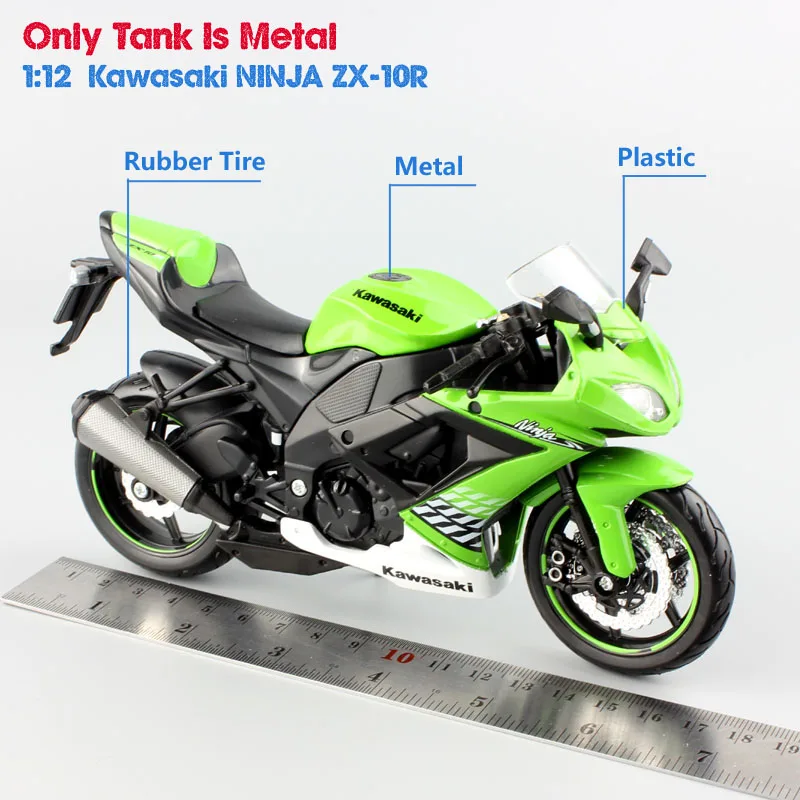Масштаб 1:12 maisto Kawasaki NINJA ZX 10R super bike литая модель гоночного мотоцикла игрушки