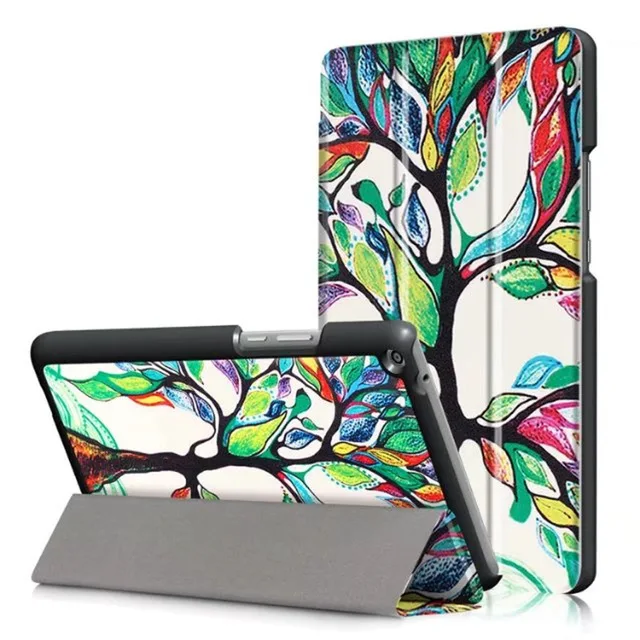 08 Тонкий Магнитный чехол из искусственной кожи для huawei mediapad T3 8,0 KOB-L09 KOB-W09 чехол для планшета для huawei mediapad T3 8 чехол - Цвет: 08