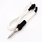 Ручка для паяльника AT8586 AT936b, белый сварочный паяльник с 5 отверстиями, 907